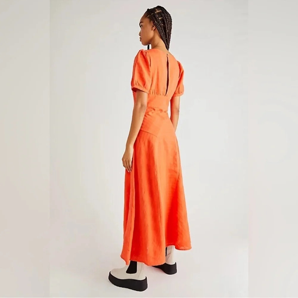 NWOT free people catch the light midi dress